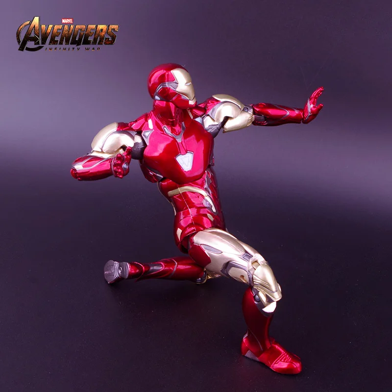 18 см Marvel Legends Hero Kids Toys Ironman фигурки куклы модель Мстители шарниры можно вращать
