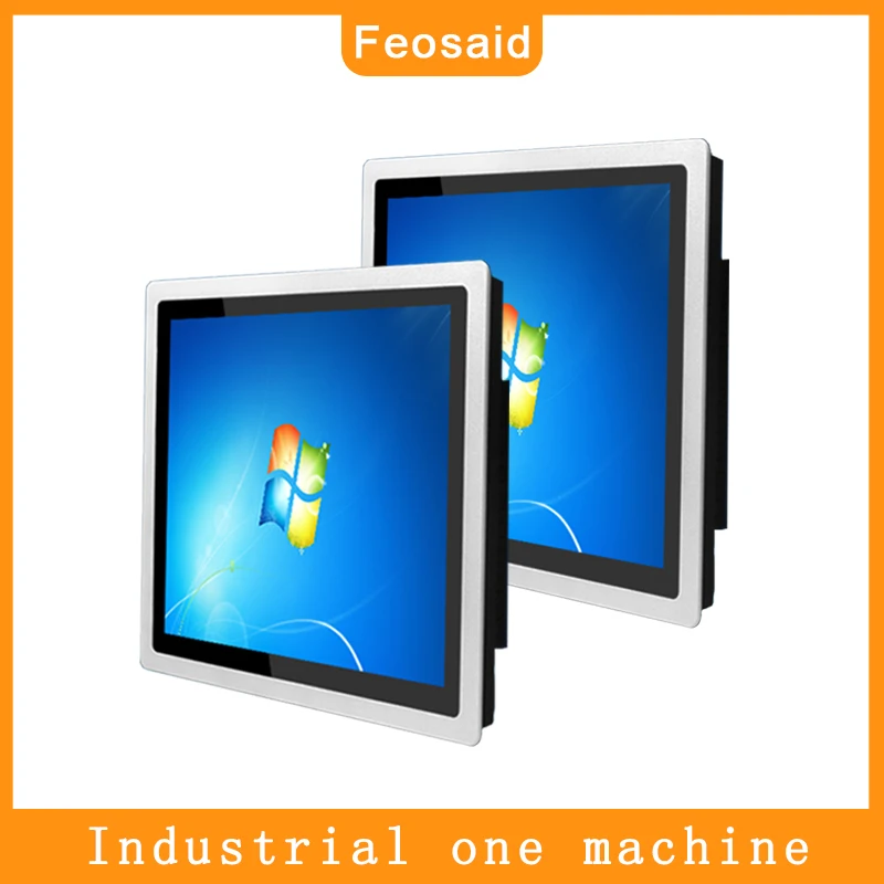 

17 inch 16G RAM 64G SSD core i3/i5/i7,17" Embedded industrial capacitive touch computer ,metal enclosure self-service termina