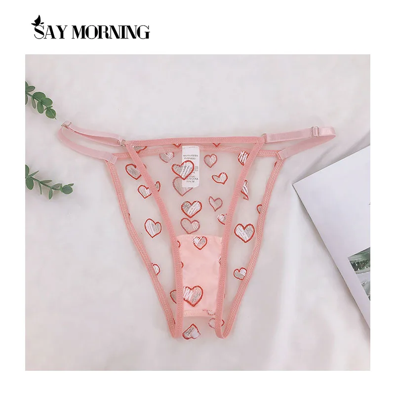 Женский кружевной комплект нижнего белья SAY MORNING тонкие прозрачные