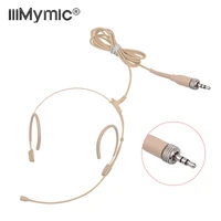3 5mm plug headset microphone upgraded electret thick cable adjustable angle clearer pickup for sennheiser bodybag transmitter