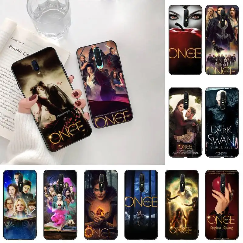 

YJZFDYRM Once Upon A Time Soft black Phone Case For Oppo A5 A9 2020 Reno2 z Renoace 3pro Realme5Pro