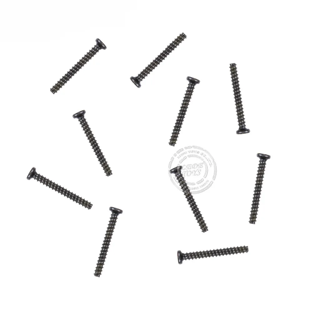 

WLtoys A949 A959 A969 A979 k929-b remote control car accessories a949-41 round head self-tapping screws 2*16 (10 pcs)Parts