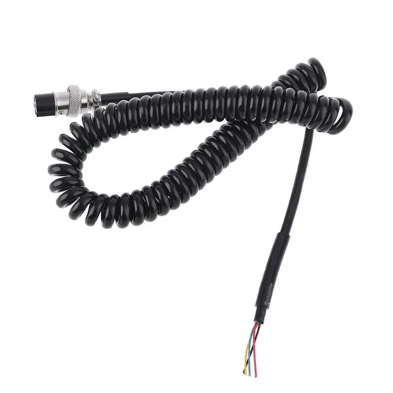 Радио динамик CB микрофон 4 Pin кабель для кобра PR550 PR3100 иди и болтай Walkie Talkie “иди