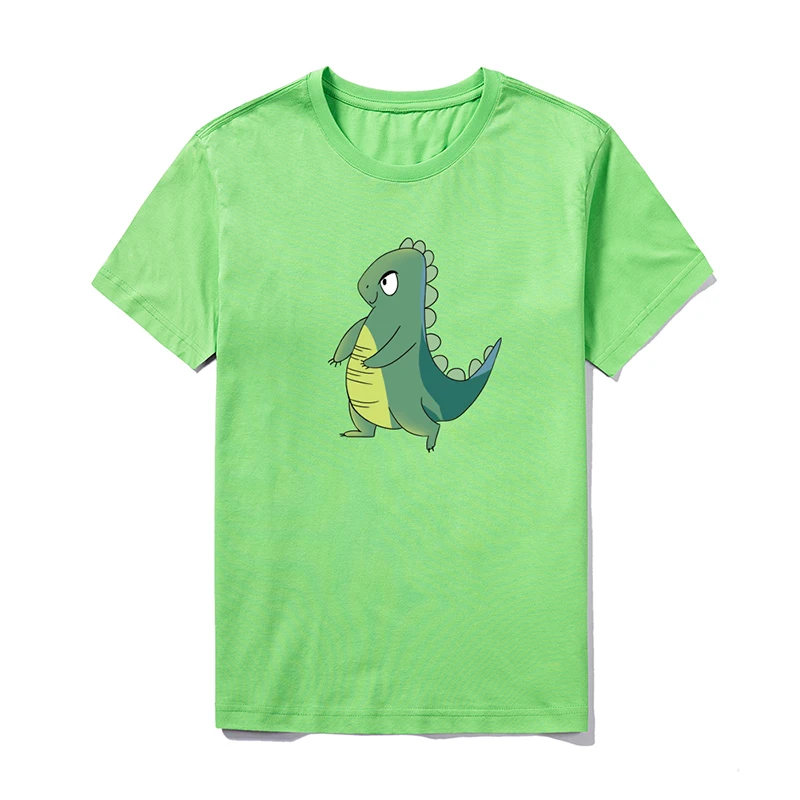 Футболка мужская хлопковая свободного покроя забавная Милая уличная одежда с