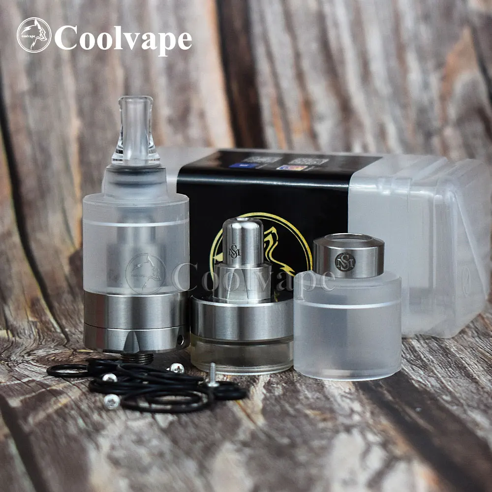 Kayfun lite plus 2021 mtl rta бак атомайзер SteamTuners bellcap воздушный перестраиваемый 316ss 22 мм