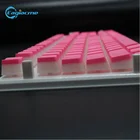 Универсальная механическая клавиатура PBT OEM, прозрачная, с подсветкой, 108 клавиш, двухцветная, игровая
