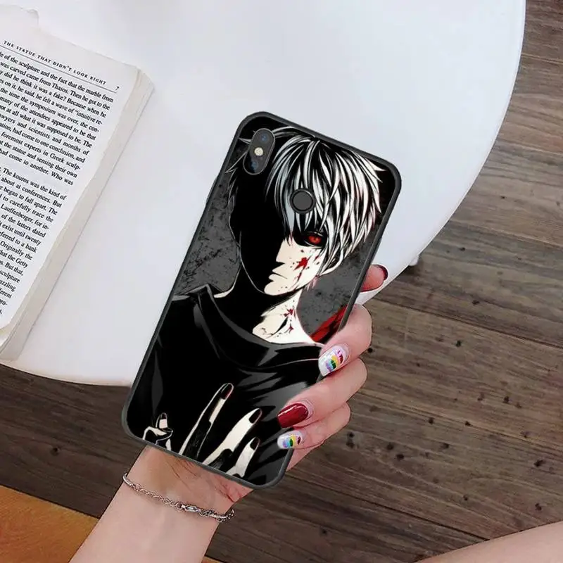 

Tokyo Ghouls anime aesthetic Phone Case For Xiaomi Redmi 7 9t 9se k20 mi8 max3 lite 9 note 8 9s 10 pro Soft Silicone Cover