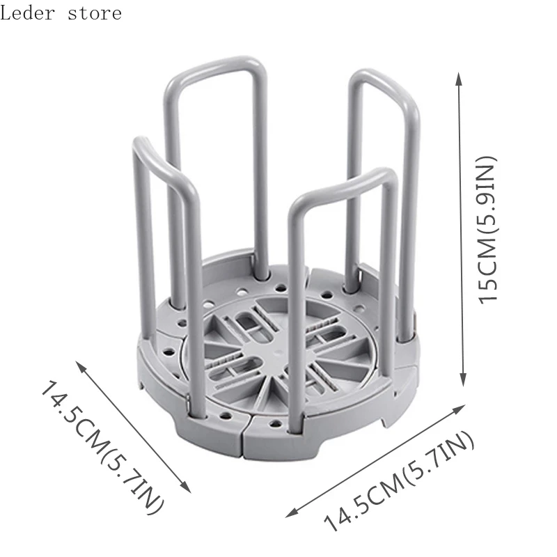 

Bowl Storage rackRetractable Space Saving Kitchen Organizer Plastic Drain Rack Kitchen Accessories Bowl Organizer