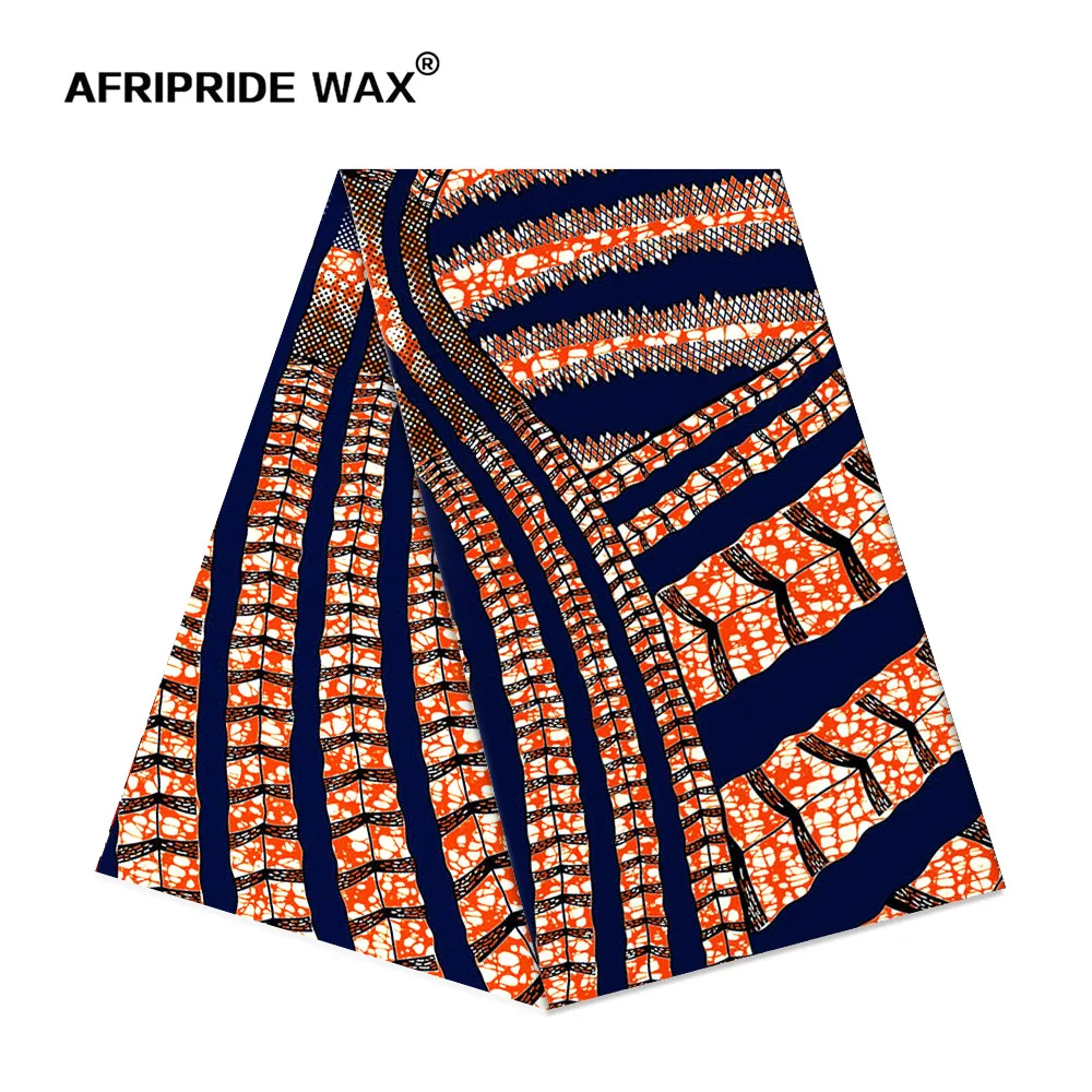 

African ankara print fabric wholesale 100% good cotton real wax brocade fabric for clothing one pattern 4 colors A18F0705