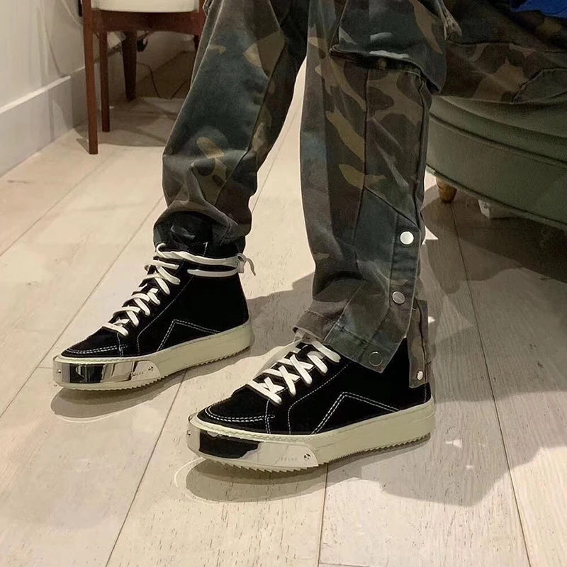 Rhude винтовка 2 брюки американский ретро обувь для мужчин и женщин Хай стрит