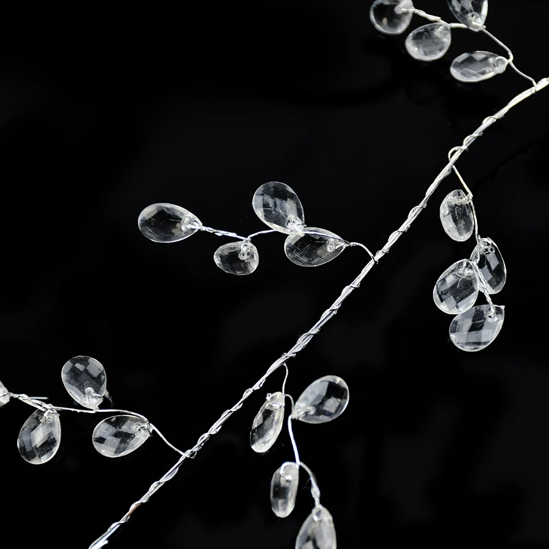 Christmas Decorations Acrylic Crystal Beads Curtain Garland Wedding Branch String Bead Party Decor SD-16 | Дом и сад