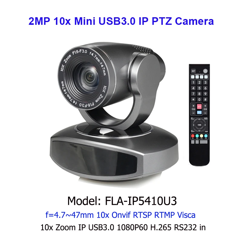 USB 3 0 1080P 10X зум HD видео конференции PTZ камера IP прямой трансляции для SKype Youtube|Камеры
