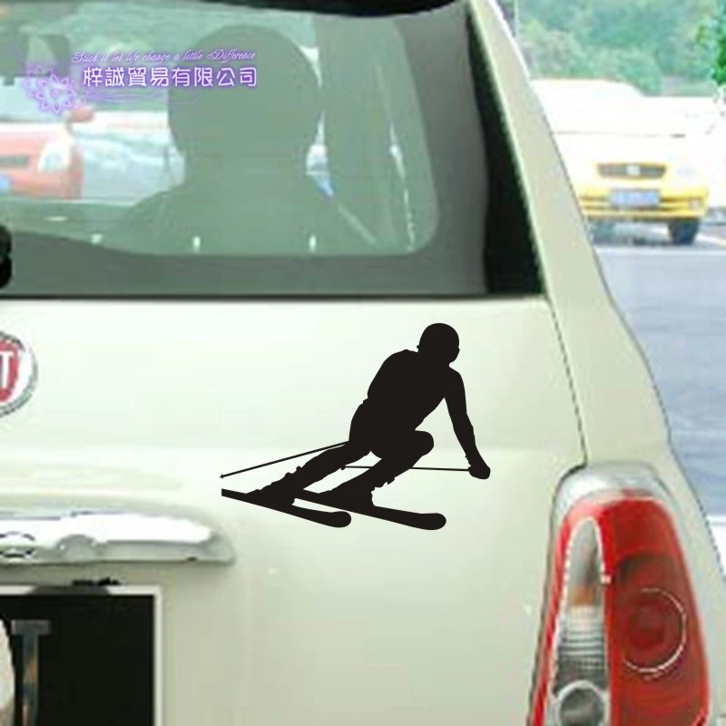 Наклейка для лыжного спорта виниловые наклейки на стену Pegatina Декор наклейка