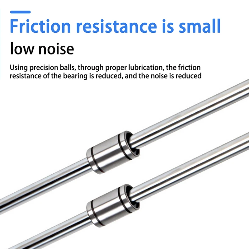 

10PCS LM6/8/10/12/16/20UU Ball Bushing Linear Motion Bearings 3D print