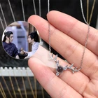 Ожерелье с проекцией фото на заказ, персонализированное ожерелье с памятью имени семьи, специальные подарки на годовщину для мамы, женщин, влюбленных