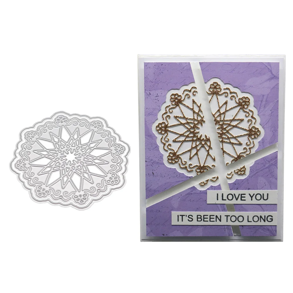 Углеродистая сталь задний план прорезной трафарет для окраски DIY Скрапбукинг