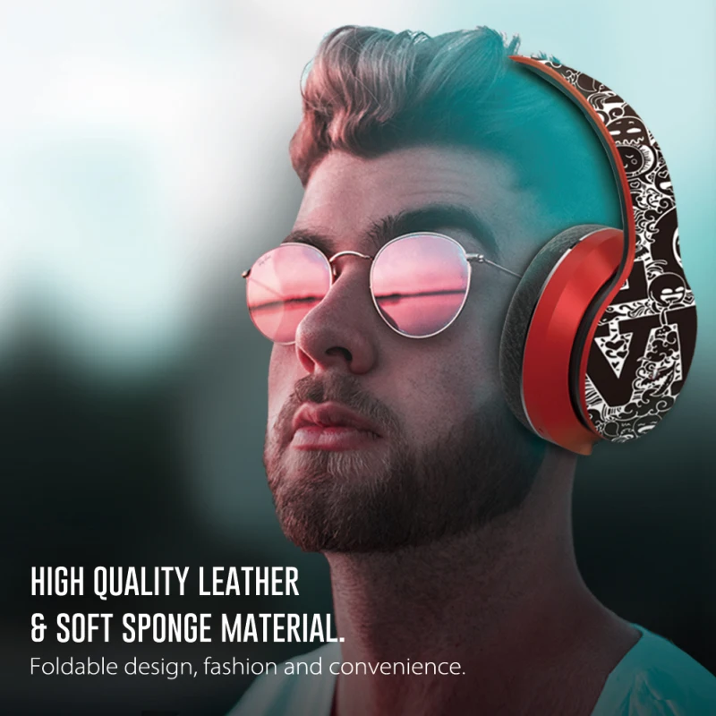 Беспроводные Bluetooth 5 0 наушники высокое качество звука удобная одежда портативная