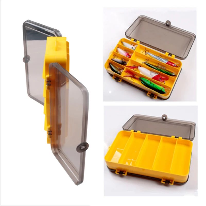 2021 Waterproof Fishing Accessories Box Case Fly Lures Spoon Hooks Baits Storage | Спорт и развлечения