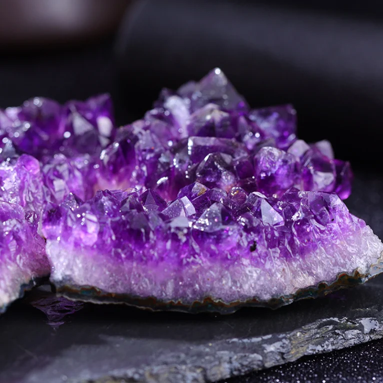 10-70g 30-50mm Amethyst Geode Natural Crystal Quartz Stone Wand Point Energy Healing Mineral Rock Home Decor | Дом и сад