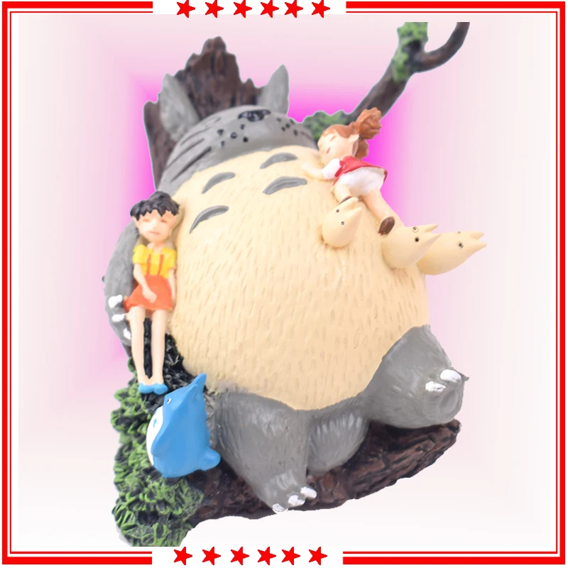 STUDIO GHIBLI классический мой сосед фигурки Тоторо сцена фигурка/коробка может коллекция в подарок