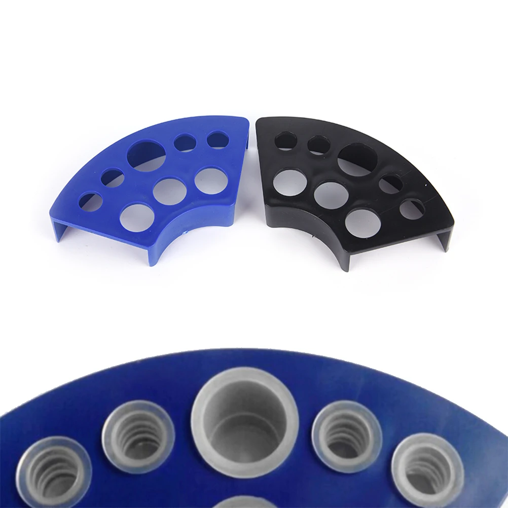 7 Holes Tattoo Ink Cup Holder Stand Makeup Accessories Pigment Brack Container Trailer Permanent Makeup Supplies Tatoo Tool