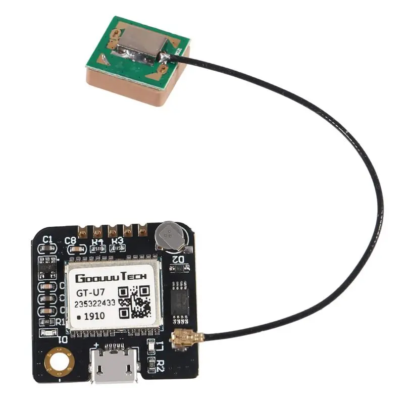 

for Arduino, Raspberry Pi GT-U7 GPS Module GPS Receiver Navigation Satellite + EEPROM for 6M 51 Microcontroller STM32 UO R3+