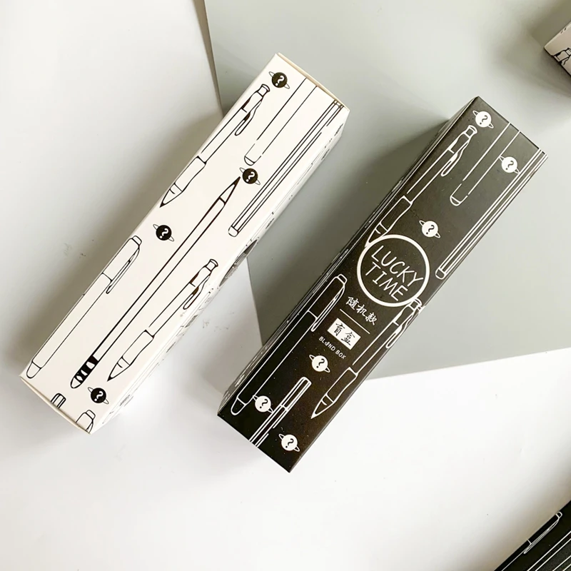 Творческая коробка искусственная ручка/сюрприз Подарочная гелевая ручка для