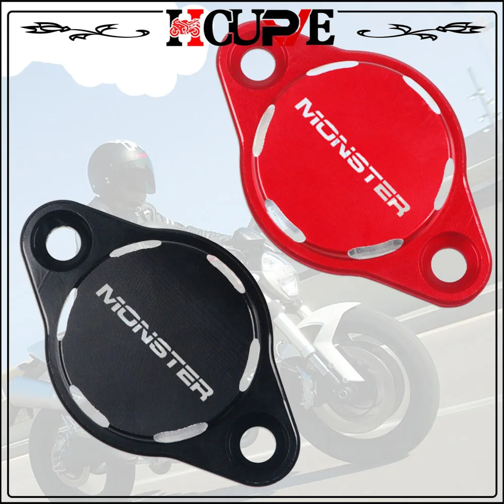 

For DUCATI MONSTER 696 796 821 695 1100/S/EVO 1200/S Motorcycle CNC Magnetoelectric Engine Decorative Cover Protective Cover