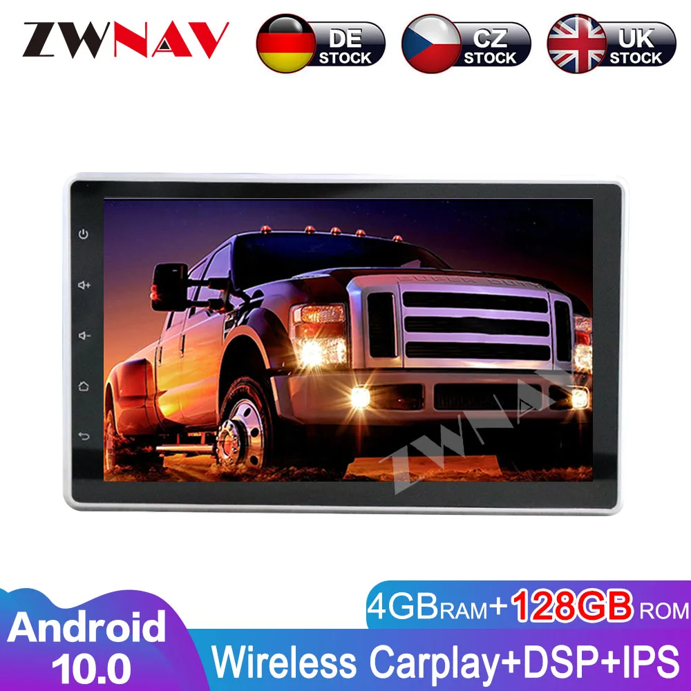 

Автомагнитола на Android 10,0, 6 + 128 ГБ, с HD-экраном