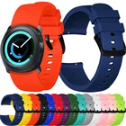 Ремешок для часов Samsung Gear S2, спортивный ремешок для часов, сменный силиконовый ремешок для galaxy watch 3, 41 ммActiveActive2, 40 мм, 44 м ремень