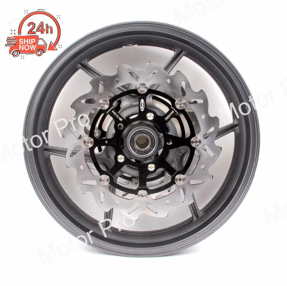 Для KAWASAKI Z750 2007 2008 Z 750 передний обод колеса тормозной диск ротор Мотоциклетные