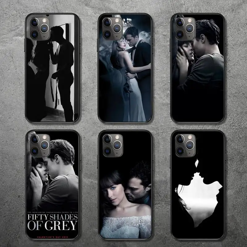 

Fifty Shades of Grey Darker Freed Phone Case for iPhone 12 11 mini pro XS MAX 8 7 6 6S Plus X 5S SE 2020 XR
