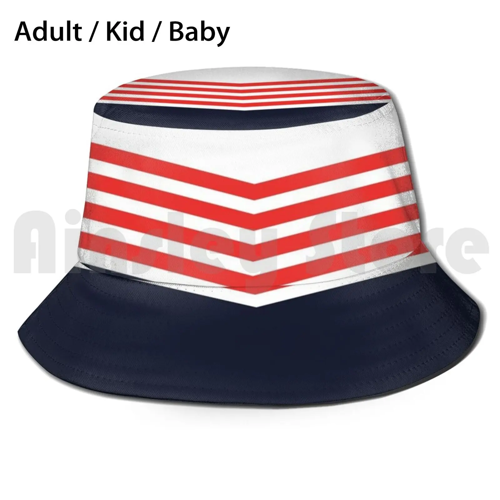 

England 1976 Retro Navy White & Red Bucket Hat Adult kid baby Beach Sun Hats Football Soccer England Union Jack Fa