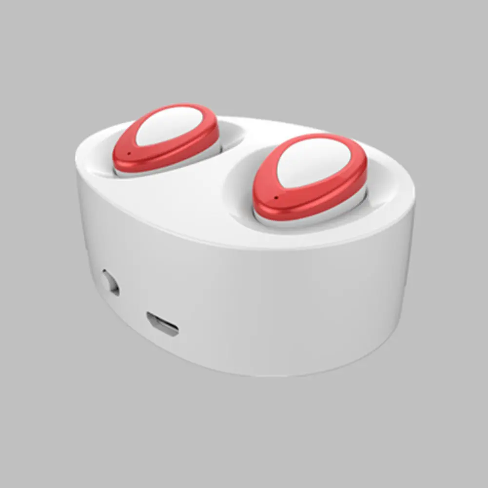 للبيع KAPCICE-سماعات بلوتوث صغيرة غير مرئية ، سماعة رأس لاسلكية للأعمال ، إلغاء الضوضاء ، مع ميكروفون للمكالمات الهاتفية