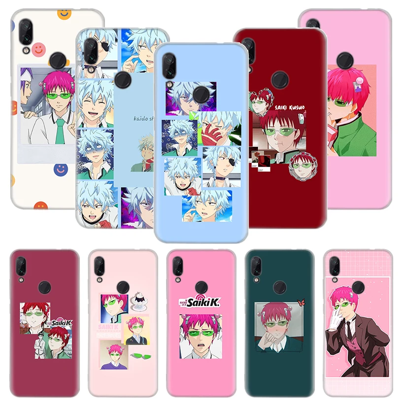 

Saiki Kusuo Anime Case Funda For Xiaomi Mi Note 10 Pro 10T 9T 11 Ultra 11 Lite Poco X3 NFC F2 F3 M2 A3 Cover Coque