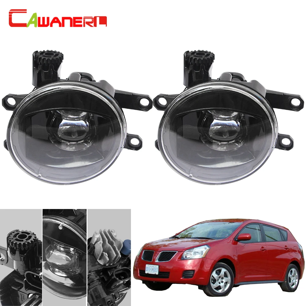 Cawanerl Автомобильный светодиодный проектор туман светильник H11 объектив