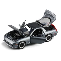 exquisite gift 132 mazda rx7 sports car alloy modelsimulation metal door sound and light model childrens toysfree shipping