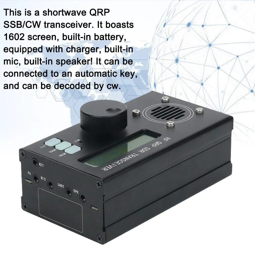 

Usdx Usdr Hf Qrp Sdr, Ssb/cw Transceiver 8-band Transceiver, 5w, Dsp, Sdr