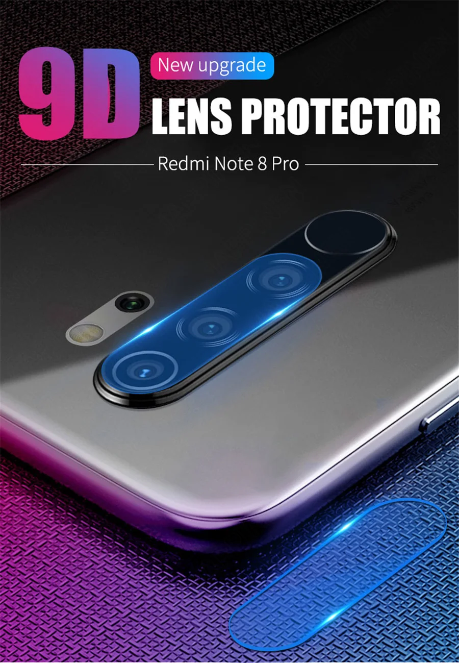 

Закаленное стекло для объектива камеры Xiaomi Redmi Note 8 Pro, 100 шт./лот