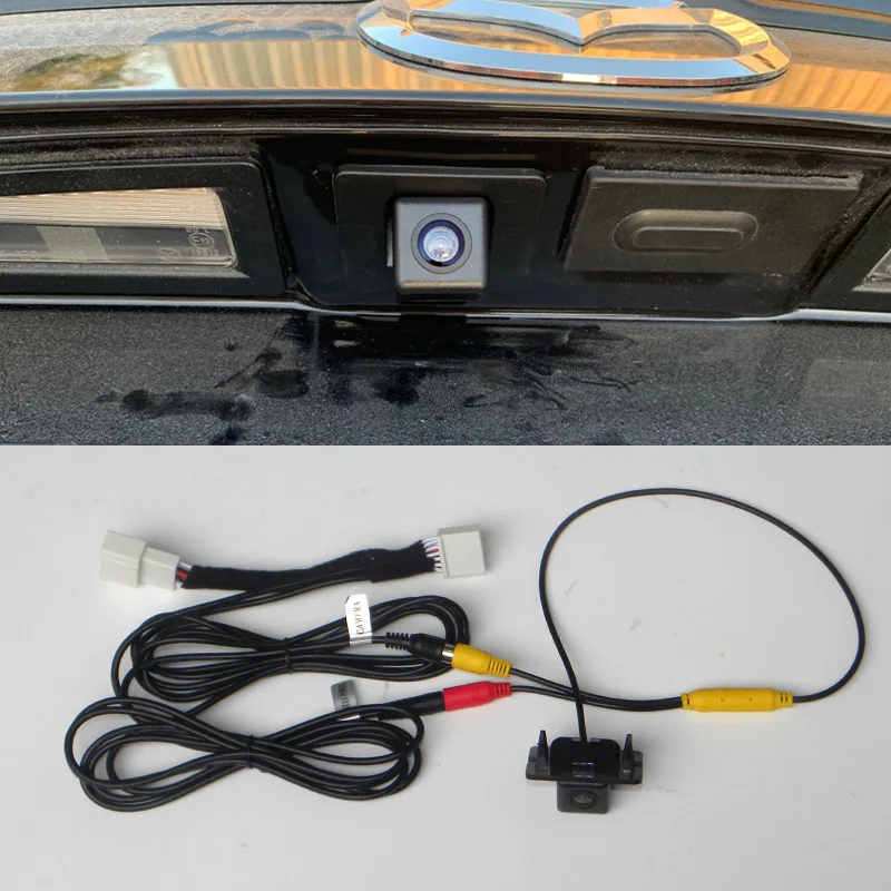 6V Rearview Reverse Camera For Mazda 3 Axela Mazda3 Sedan BM BN 2014~2018 Compatible Original Screen Nondestructive installation