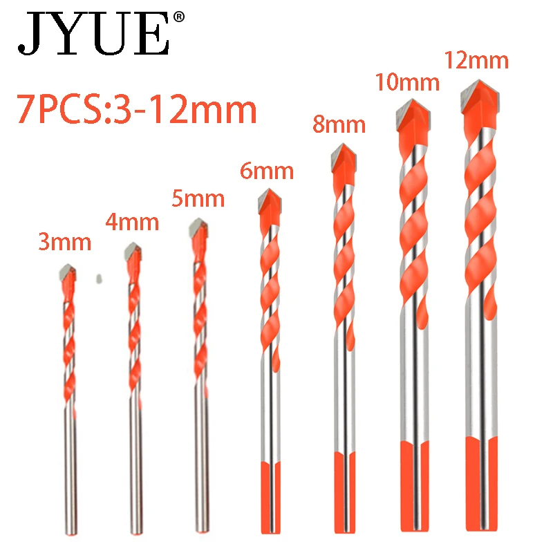 Сверла из твердого сплава для стекла керамической плитки бетона металла и т. Д.