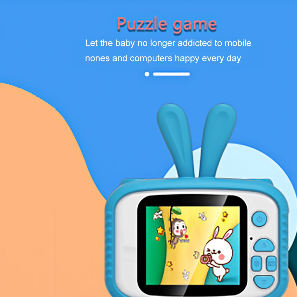 Детская камера 2000 Вт пикселей HD экран видео игрушка детская мультяшная Милая