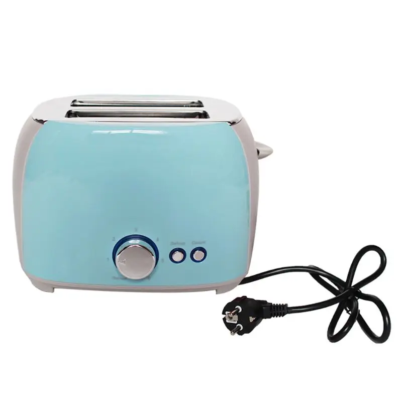 

2 Slice Toaste Stainless Steel 7 Bread Shade Settings Toasters with Removable Crumb Tray for Bagels Waffle U1JE