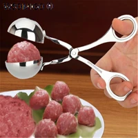 new 1pcs kitchen accessories stainless steel meatball maker cooking tool meat ball fish ball maker kitchen gadget c