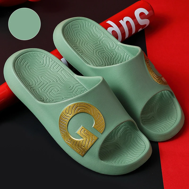 

Flat Shoes Men Summer Non-slip Flip Flops Home Slippers Male menSlipper Comfortable NEW Men Indoor Floor Zapatillas de hombre#3C