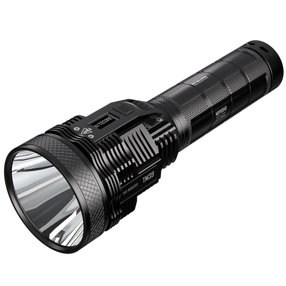NITECORE TM39 oled дисплей фонарик перезаряжаемый прожектор SBT 90 GEN2 max 5200LM луч 1500 м фонарь