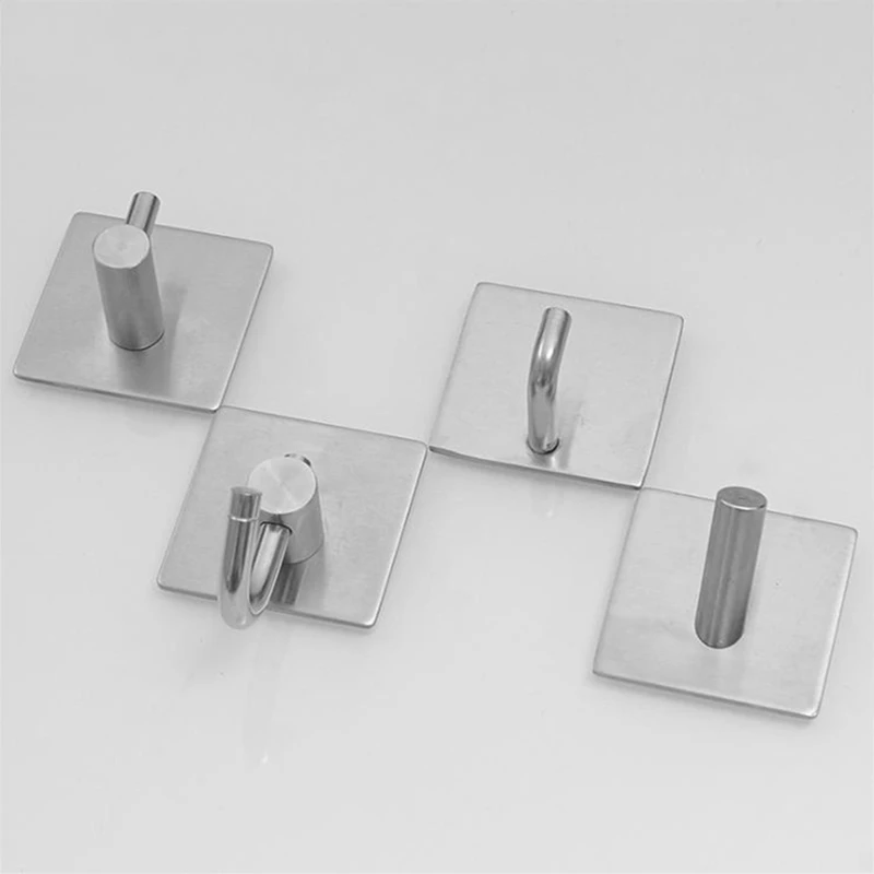 1 шт. крючки для халата черный/белый крючок полотенец из нержавеющей стали 304