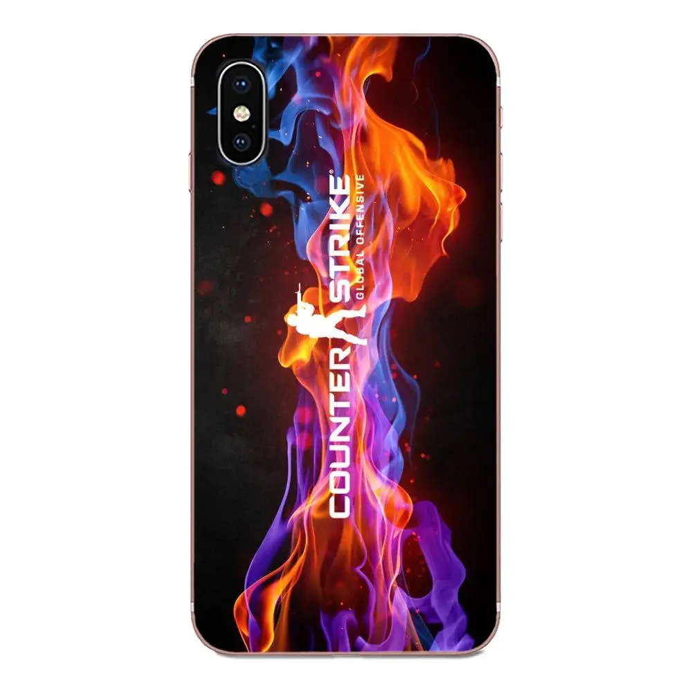 Мягкая Нескользящая ТПУ для Galaxy J1 J2 J3 J330 J4 J5 J6 J7 J730 J8 2015 2016 2017 2018 mini Pro Counter Strike Cs Go Design