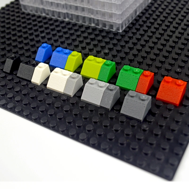 3039 черепица 1x1 1 1x2 1x4 наклонные толстые блоки MOC Скошенные просвечивающие