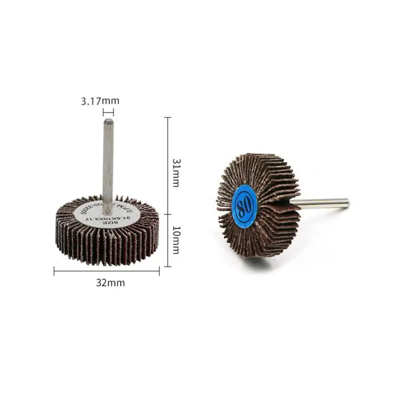 

Professional Flap Discs Sanding Discs 80 Grit Grinding Sanding Sandpaper Flap Wheel Discs For Rotary Tool Dremel Rotary Tools